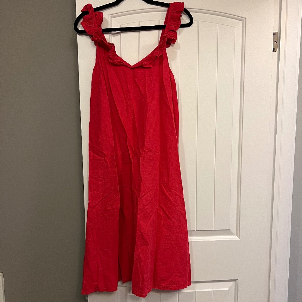 Joe fresh knee length dress pink